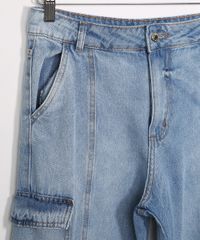 Calca-Juvenil-Jeans-Jogger-Cargo-com-Recortes-Azul-Medio-9980910-Azul_Medio_3