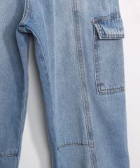 Calca-Juvenil-Jeans-Jogger-Cargo-com-Recortes-Azul-Medio-9980910-Azul_Medio_4