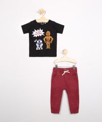 Calca-Infantil-de-Sarja-Jogger-Vinho-9632470-Vinho_3