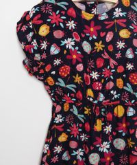 Macacao-Infantil-de-Viscose-Estampado-Floral-e-Insetos-Manga-Curta-Decote-Redondo-Azul-Marinho-9976731-Azul_Marinho_3 Macacao-Infantil-de-Viscose-Estampado-Floral-e-Insetos-Manga-Curta-Decote-Redondo-Azul-Marinho-9976731-Azul_Marinho_3