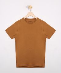 Camiseta-Juvenil-Basica-Manga-Curta-Marrom-9976963-Marrom_1