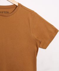 Camiseta-Juvenil-Basica-Manga-Curta-Marrom-9976963-Marrom_4