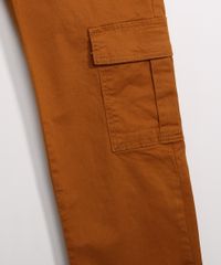 Calca-Juvenil-de-Sarja-Jogger-Cargo-Marrom-9979709-Marrom_4
