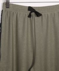 Calca-Juvenil-de-Moletom-Jogger-com-Faixa-Lateral-Verde-9981618-Verde_3