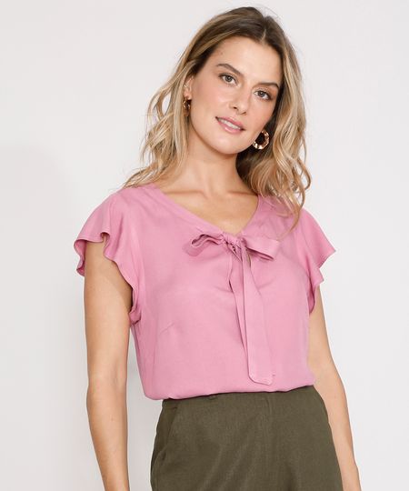 Blusa-Manga-Curta-com-Babados-Gola-Laco-Rose-9987750-Rose_1