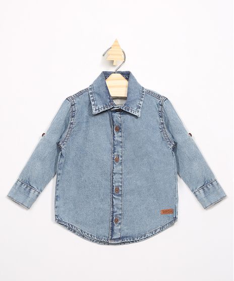 Camisa-Infantil-Jeans-Manga-Longa-Azul-Medio-9978510-Azul_Medio_1
