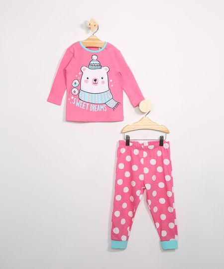Pijama-Infantil-Urso-Polar-Manga-Longa-Rosa-9984540-Rosa_1 Pijama-Infantil-Urso-Polar-Manga-Longa-Rosa-9984540-Rosa_1