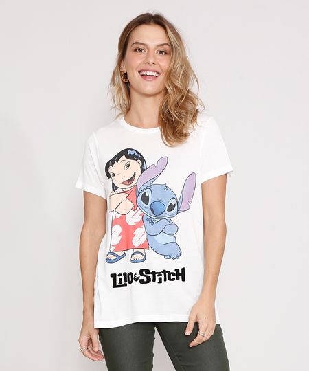 Camiseta-Lilo-e-Stich-Manga-Curta-Decote-Redondo-Off-White-9987878-Off_White_1 Camiseta-Lilo-e-Stich-Manga-Curta-Decote-Redondo-Off-White-9987878-Off_White_1