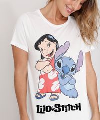 Camiseta-Lilo-e-Stich-Manga-Curta-Decote-Redondo-Off-White-9987878-Off_White_2