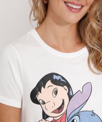 Camiseta-Lilo-e-Stich-Manga-Curta-Decote-Redondo-Off-White-9987878-Off_White_5