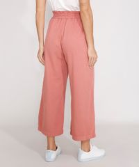 Calca-Pantacourt-de-Sarja-Cintura-Super-Alta-Rosa-Escuro-9988938-Rosa_Escuro_2