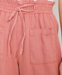 Calca-Pantacourt-de-Sarja-Cintura-Super-Alta-Rosa-Escuro-9988938-Rosa_Escuro_6