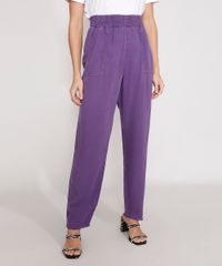 Calca-Clochard-de-Sarja-Cintura-Super-Alta-Roxa-9988972-Roxo_1