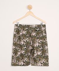 Bermuda-Surf-Juvenil-Estampado-de-Coqueiros-Kaki-9979503-Kaki_2