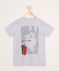 Camiseta-Juvenil-Skatista--Ready-To-Ride--Manga-Curta-Cinza-Mescla-Claro-9979973-Cinza_Mescla_Claro_1