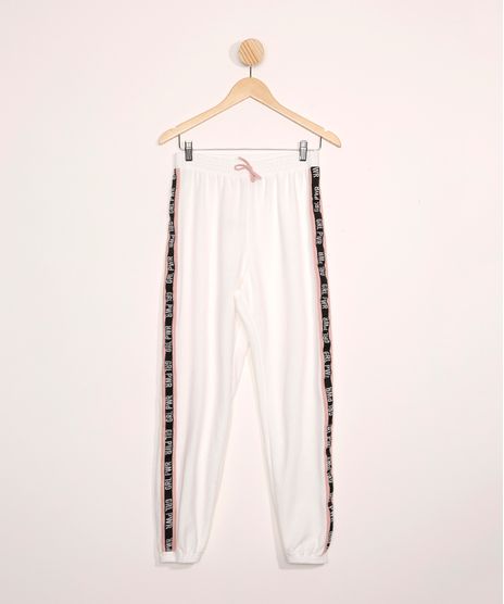 Calca-Juvenil-de-Moletom-Jogger-com-Faixa-Lateral-Off-White-9981614-Off_White_1