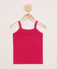 Regata-Infantil-Alca-Fina-com-Babado--Rosa-Escuro-9953112-Rosa_Escuro_1