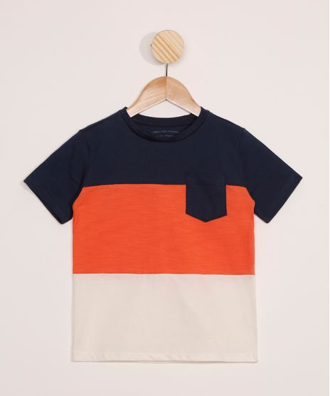Camiseta-Infantil-com-Recortes-e-Bolso-Manga-Curta-Multicor-9977249-Multicor_1