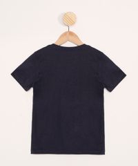 Camiseta-Infantil-Stitch--Weird-But-Cute--Manga-Curta-Azul-Marinho-9991091-Azul_Marinho_3