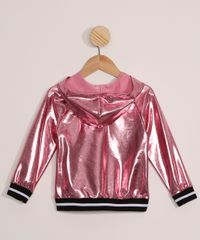 Jaqueta-Infantil-Bomber-Metalizada-com-Capuz-Pink-9980592-Pink_2