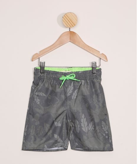 Bermuda-Surf-Infantil-Estampada-de-Folhagem-Verde-Militar-9979509-Verde_Militar_1