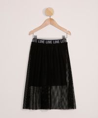 Saia-Infantil-de-Tule-Midi-com-Elastico--Love--Preta-9979753-Preto_1