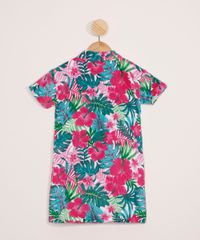 Roupao-Infantil-Estampado-Floral-Manga-Curta-Rosa-9972171-Rosa_2
