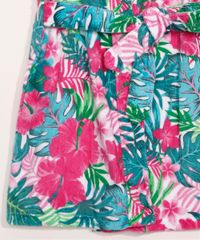 Roupao-Infantil-Estampado-Floral-Manga-Curta-Rosa-9972171-Rosa_4