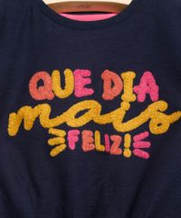 Blusa-Infantil-com-Bordado--Que-Dia-Mais-Feliz--Manga-Curta-Azul-Marinho-9978306-Azul_Marinho_2 Blusa-Infantil-com-Bordado--Que-Dia-Mais-Feliz--Manga-Curta-Azul-Marinho-9978306-Azul_Marinho_2