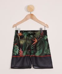 Bermuda-Surf-Infantil-Estampada-de-Folhagem-Verde-Escuro-9979501-Verde_Escuro_1