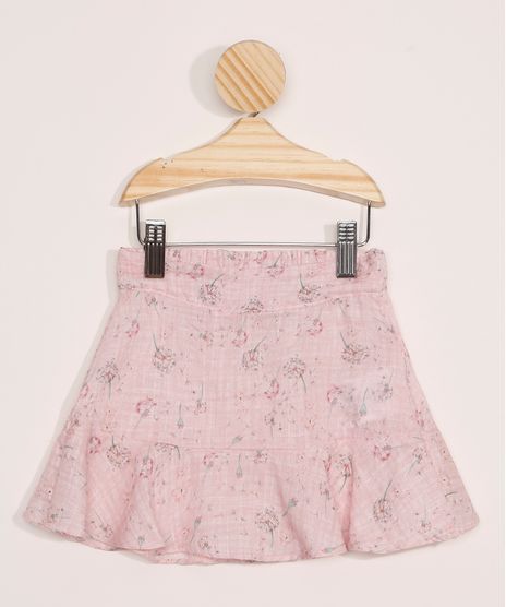 Saia-Infantil-Estampada-Floral-com-Babado-Rosa-9976739-Rosa_1
