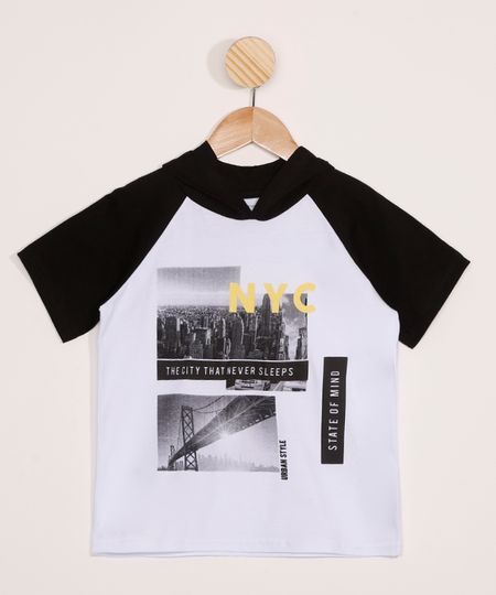 Camiseta-Infantil-Raglan-Street--NYC--Manga-Curta-com-Capuz-Branca-9983760-Branco_1 Camiseta-Infantil-Raglan-Street--NYC--Manga-Curta-com-Capuz-Branca-9983760-Branco_1