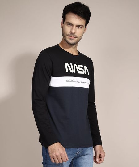 Camiseta-NASA-com-Recortes-Manga-Longa-Gola-Careca-Azul-9989070-Azul_1