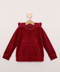 Blusao-Infantil-de-Veludo-Cotele-com-Capuz-Vinho-9806578-Vinho_1