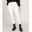 Calca-Jogger-de-Moletom-Basica-com-Bolsos-Cintura-Media-Branco-9981595-Branco_1