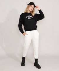 Calca-Jogger-de-Moletom-Basica-com-Bolsos-Cintura-Media-Branco-9981595-Branco_6