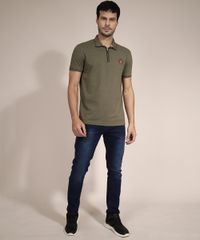 Polo-Tradicional-com-Ziper-e-Bordado-Manga-Curta-Verde-Militar-9980598-Verde_Militar_3