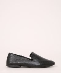 Mocassim-Feminino-Bico-Quadrado-Animal-Print-de-Cobra-Oneself-Preto-9991885-Preto_2
