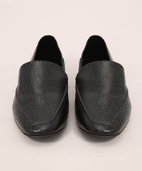 Mocassim-Feminino-Bico-Quadrado-Animal-Print-de-Cobra-Oneself-Preto-9991885-Preto_5