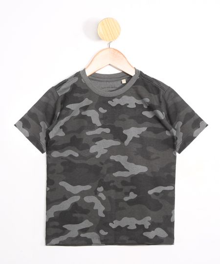 Camiseta-Infantil-Camuflado-Manga-Curta-Gola-Careca-Cinza-Claro-9978974-Cinza_Claro_1
