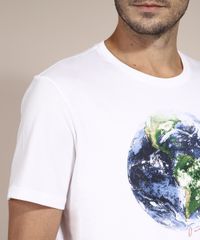 Camiseta-de-Algodao--O-Mundo-Da-Voltas--Manga-Curta-Gola-Careca-Branca-9980476-Branco_5