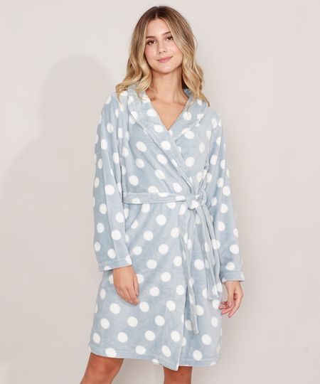 Roupao-de-Fleece-Estampado-de-Poa-com-Faixa-para-Amarrar-Azul-Claro-9836392-Azul_Claro_1 Roupao-de-Fleece-Estampado-de-Poa-com-Faixa-para-Amarrar-Azul-Claro-9836392-Azul_Claro_1