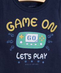 Conjunto-Infantil-de-Regata--Game-On--Azul-Marinho---Bermuda-Cinza-Mescla-9975712-Cinza_Mescla_2