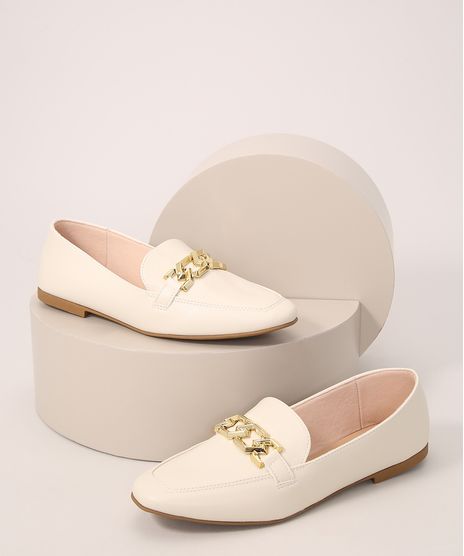 Mocassim-Feminino-Bico-Quadrado-com-Corrente-Oneself-Off-White-9991884-Off_White_1