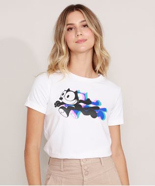 Camiseta-Gato-Felix-Manga-Curta-Decote-Redondo-Off-White-9985203-Off_White_1