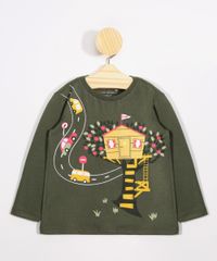 Camiseta-Infantil-Estampa-Interativa-Casinha-Manga-Longa-Gola-Careca-Verde-Militar-9977385-Verde_Militar_1