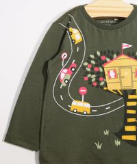 Camiseta-Infantil-Estampa-Interativa-Casinha-Manga-Longa-Gola-Careca-Verde-Militar-9977385-Verde_Militar_4