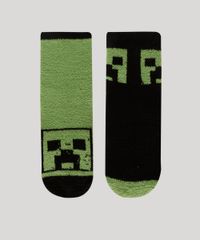 Kit-de-2-Meias-Infantis-Cano-Alto-Minecraft-Multicor-9972236-Multicor_1