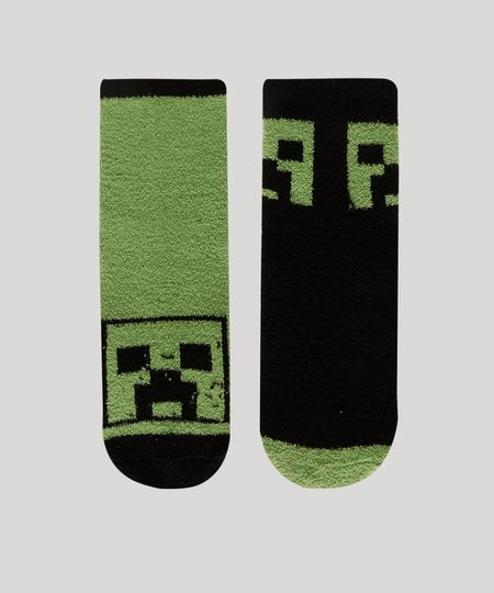 Kit-de-2-Meias-Infantis-Cano-Alto-Minecraft-Multicor-9972236-Multicor_1