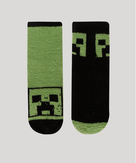 Kit-de-2-Meias-Infantis-Cano-Alto-Minecraft-Multicor-9972236-Multicor_1